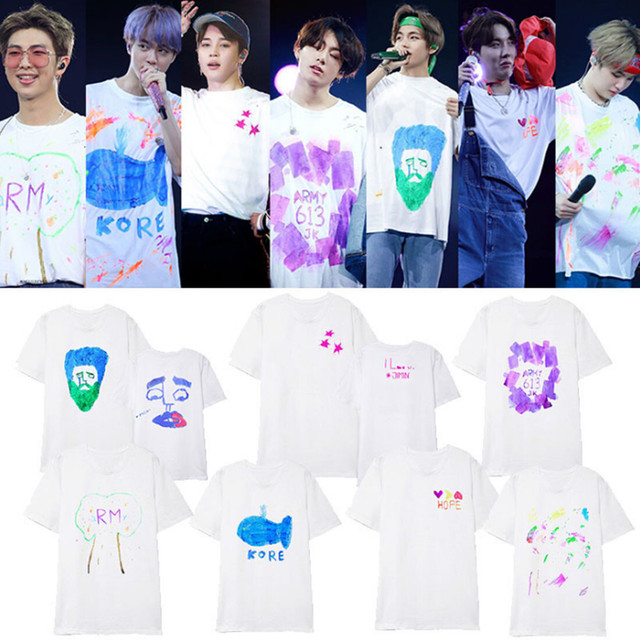 レディースtシャツ メンズtシャツ韓流グッズ Bts防弾少年団 夏 Tシャツ 同スタイル 半袖 シャツ演出衣装 コンサート 日常服 応援グッズ カウボーイ男女 半袖 Transittrade