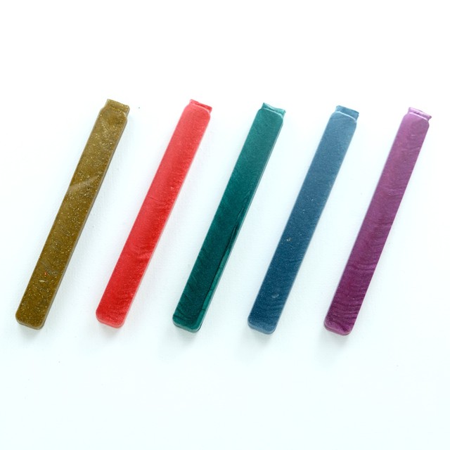 国産シーリングワックス 芯無し 天然素材 マットカラー バラ売り Tplus1