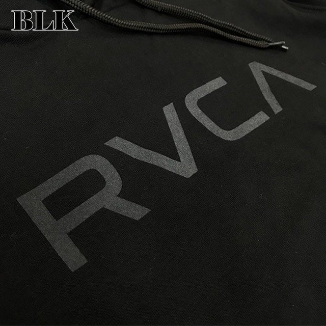 Aj042 021 ルーカ Big Rvca Hoodie パーカー 人気ブランド メンズ 新作 フーディ カジュアル おしゃれ ロゴ 入学 就職 プレゼント 黒 茶 白 Rvca Beachdays Okinawa