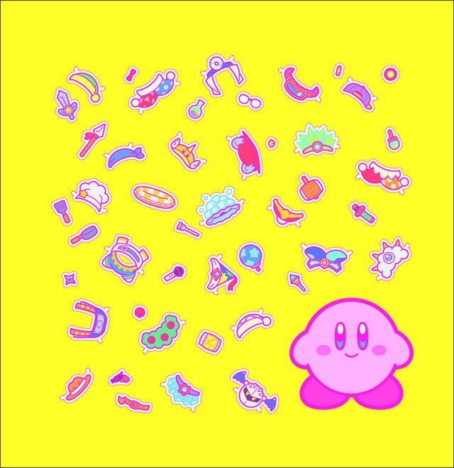 星のカービィ KIRBY MUTEKI! SUTEKI! CLOSET ハンドタオル / エンスカイ