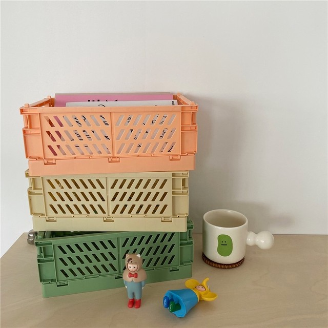 ベビー キッズ 子供 プラスチック 収納ケース 収納ボックス 収納 可愛い 人気 便利 Dyh海外子供用品