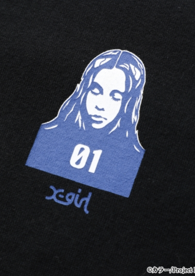 X Girl X Girl Evangelion Face S S Tee エヴァ エヴァンゲリオン Eva 半袖tシャツ Tシャツ ティーシャツ フェイスロゴ コラボ商品 Xgirl Xg エックスガール Inception