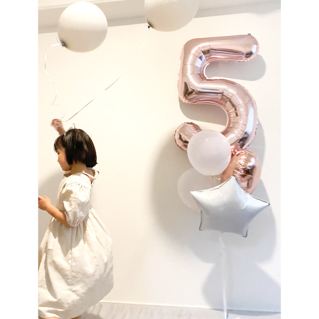 送料198円 バルーン7個セット ビッグサイズ ナンバーバルーン コンフェッティバルーン Happy Birthday 文字入りバルーン ハート型バルーン 星型バルーン Papa S Balloon