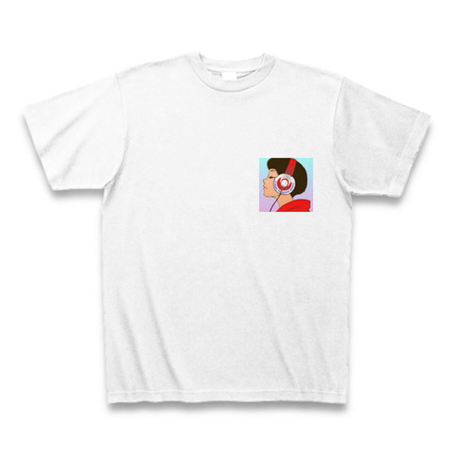 Listentシャツヽ W ゝ ホワイト Music Label Augment Net Shop