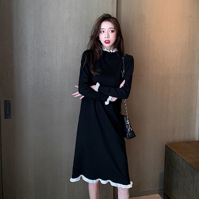 レディース ワンピース 春 夏 秋 冬 ショート丈 Aライン プリーツ フレア スカート フリル モノトーン ワンピース シンプル レトロ ナチュラル カジュアル おしゃれ 大人可愛い お出かけ デート 通学 キャンパス 通勤 オフィス 学生 旅行 女子会 普段着 カーキ アプリコット