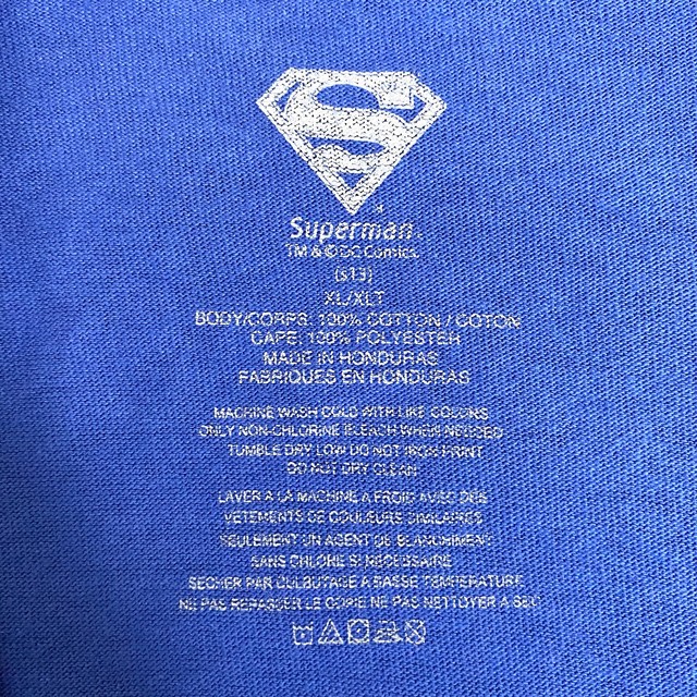 Vintage Superman スーパーマン Logo T Shirt 古着屋 Low Price Park