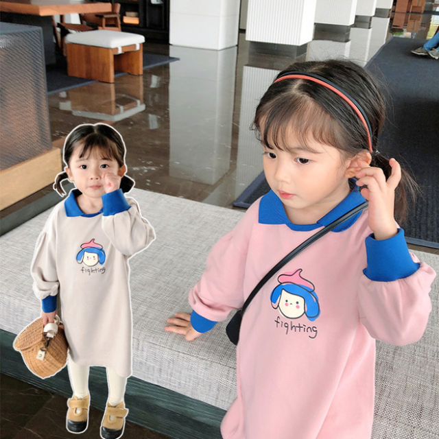 女の子 2色 Polo T Shirt Dress ワンピース おしゃれ 子供服 人気 可愛い Coolkids 女の子 2色 Polo T Shirt Dress ワンピース おしゃれ 子供服 人気 可愛い Coolkids