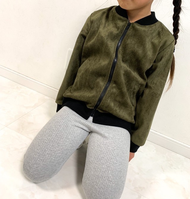 韓国子供服 Ma 1ジャケット キッズ 子供服 カーキ色 100cm 110cm 1cm 130cm 韓国子供服 K M C Shop