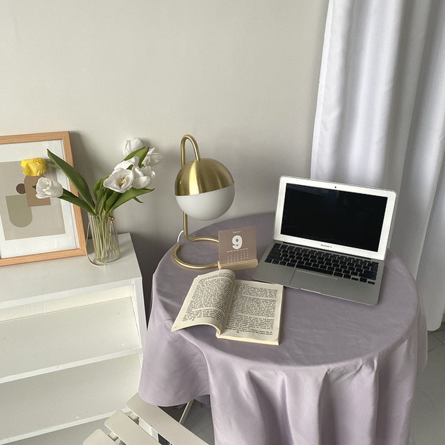 パープルテーブルクロス 韓国インテリア 韓国雑貨 ボラヘ Purple You Nuance You 韓国インテリア 韓国ファッション 北欧インテリア 海外インポート品 通販shop