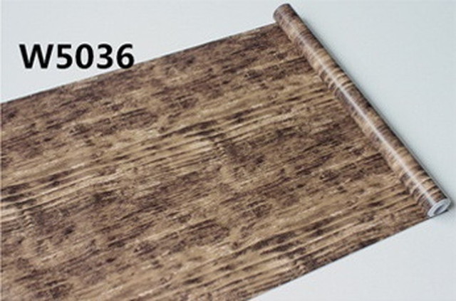 大割引 アンティーク 壁紙シール W1103 茶 木目調 50m 木目 はがせるタイプ 45cm 50m 防水 ウォールステッカー 柄 板 リメイクシート 壁紙