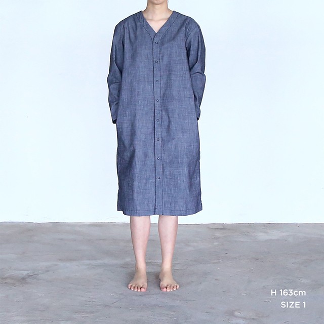 SH-14 ダボ長丈 伸縮平織 黒×白