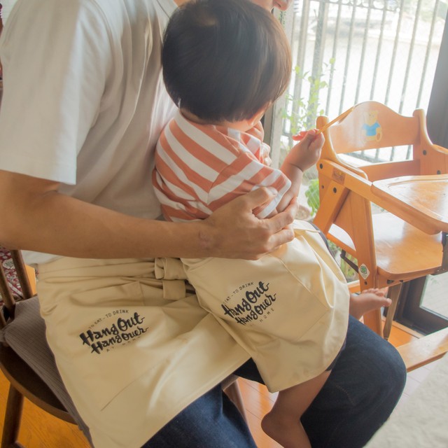 【無地/オリジナルロゴ】HangOut HangOverロゴ入りサロン