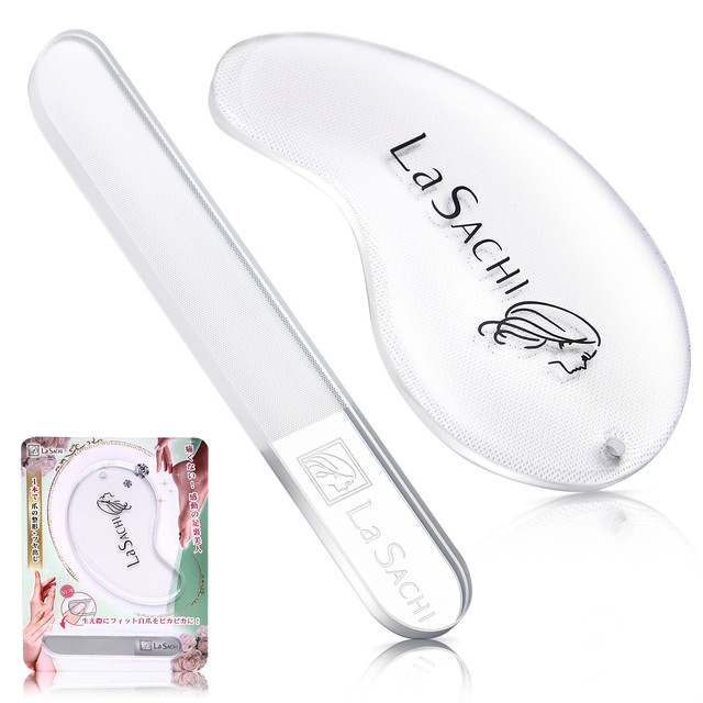 セット 革新nano技術 かかと削り 爪磨き ガラス製 角質除去 フットケア かかと磨き 踵 ヤスリ かくしつ かかとやすり 軽石 Shopsachi