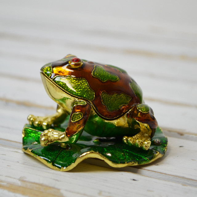 小物入れやインテリアにもなるおしゃれな置物 リーボックス 小物入れ 宝石箱 置物 小物入れ アクセサリー入れ アンティーク調 セレクトショップ グリーン Selectshopgreen