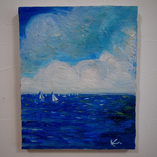青 油絵 Gallery Ever