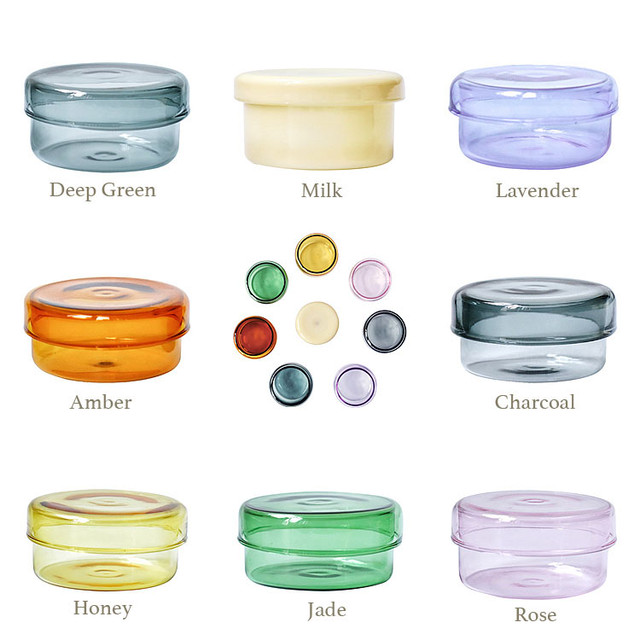 おしゃれ 収納 カラフル グラス ケース シャーレ 理科室 実験 Wanderlust Club 海外 雑貨 文具 クリエーターグッズセレクトショップ