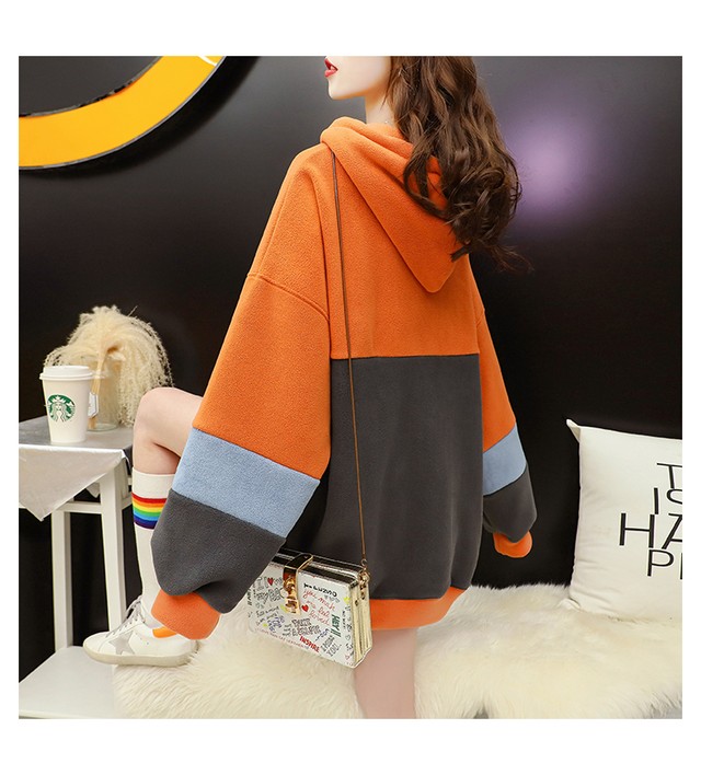 裏起毛韓国ストリートファッションパーカー Ins 1307 Ins Fashion ファッション専門店 可愛い 安心 素敵な商品を多数ご用意