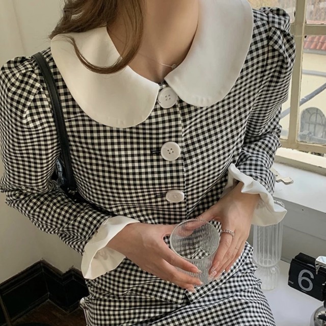 round collar check set up