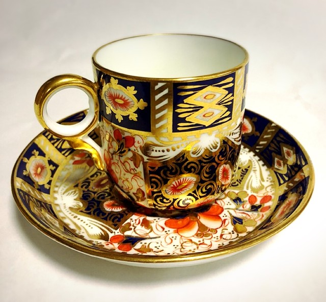 伊万里焼 イギリス製カップ ソーサー 松本市のアンティークショップアコテ 雑貨や家具のお店