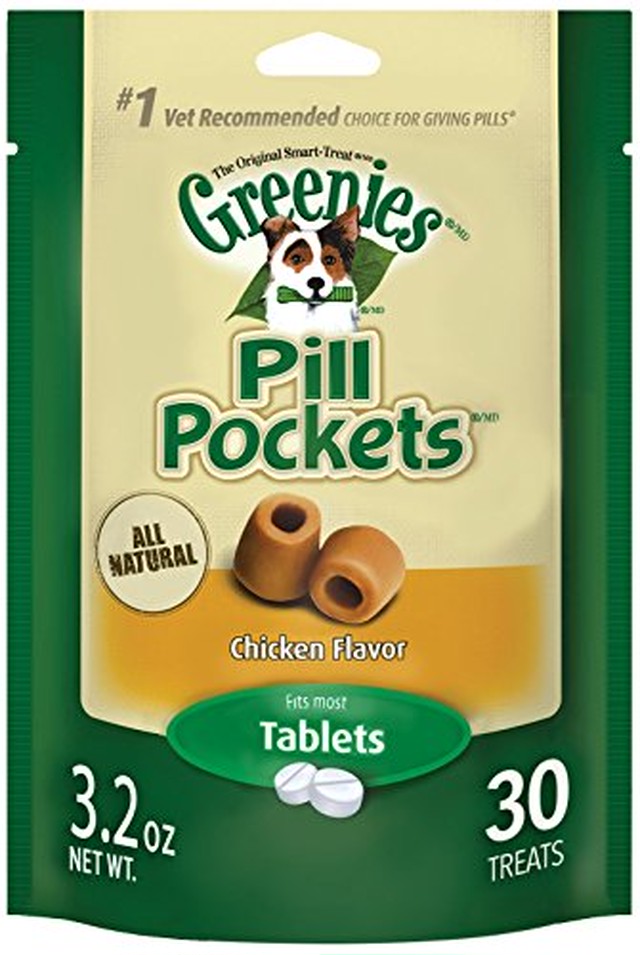 Greenies 犬錠鶏風味のピル ポケット 3 2ポンド Pet Scoray