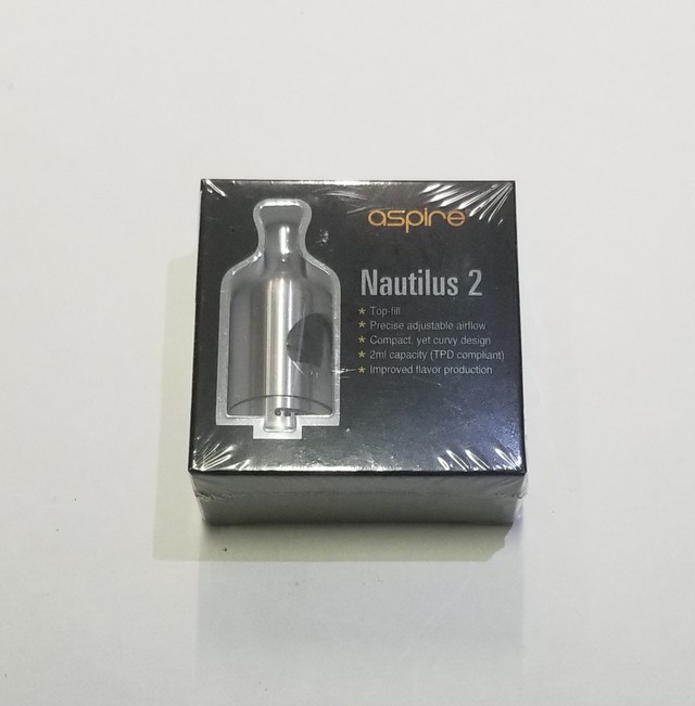 Aspire Nautilus 2 アトマイザー シルバーカラー 22mm径 Mtl クリアロマイザー 在庫限りセール 電子タバコ Vape ベイプ Vape専門店 Dream Vape ドリーム ベイプ Base店