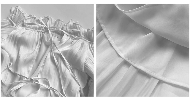 オフショルダー 韓国 ワンピース ロング丈 ロングワンピース 大きいサイズ マキシ ワンピース マキシ丈 ワンピース パーティー サマードレス リゾート C340 Ayaland Dress 韓国 オルチャン ドレスショップ