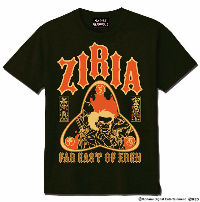 天外魔境ZIRIA Tシャツ アーミーグリーン / GAMES GLORIOUS