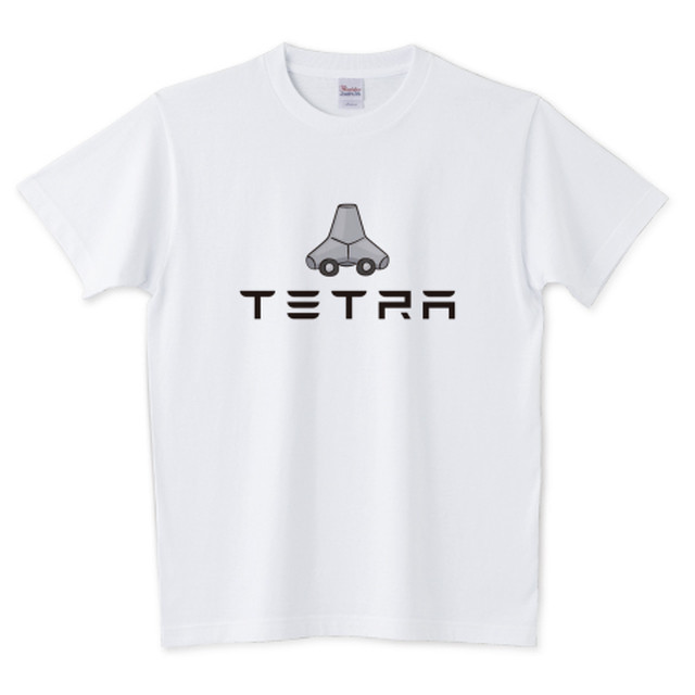 テトラ Tetra 電気自動車 イラスト Glaughin グラフィン パロディーtシャツ おもしろtシャツの販売