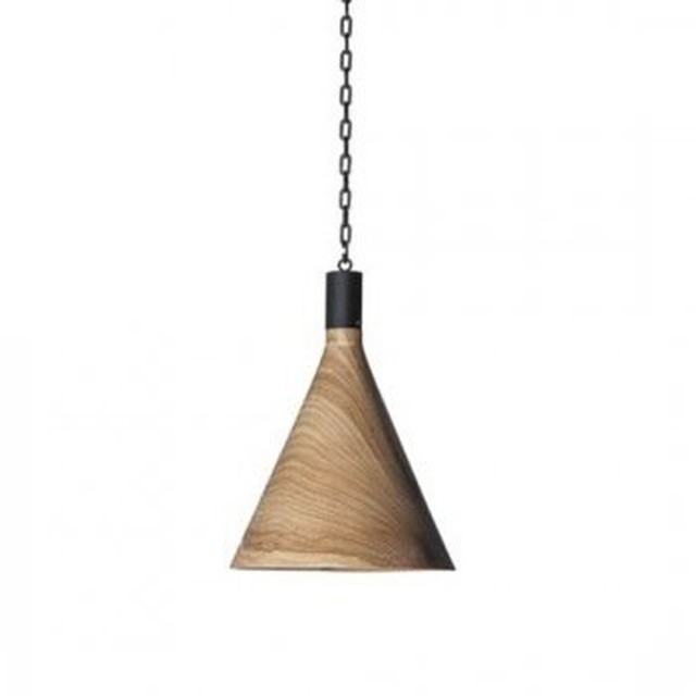 dareels-CONE WOOD HANGING LAMP