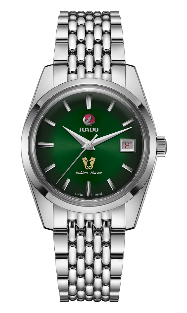 【RADO ラドー】復刻限定品/Golden Horse Automatic ゴールデンホース(グリーン)1957本限定/正規輸入品