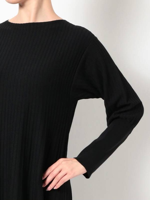 Elendeek エレンディーク プリーツ切替ニットワンピース Toraya 111 Dep