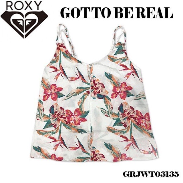 Grjwt ロキシー キャミソール トップス レディース 新作 おしゃれ おすすめ 人気ブランド 花柄 ボタニカル Got To Be Real Roxy Beachdays Okinawa