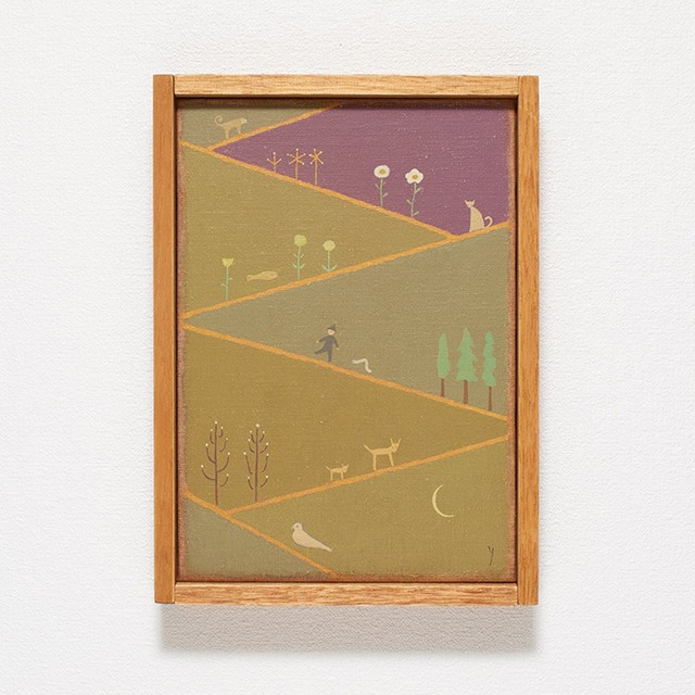 《みちゆく》27.3×19.0cm／2018年