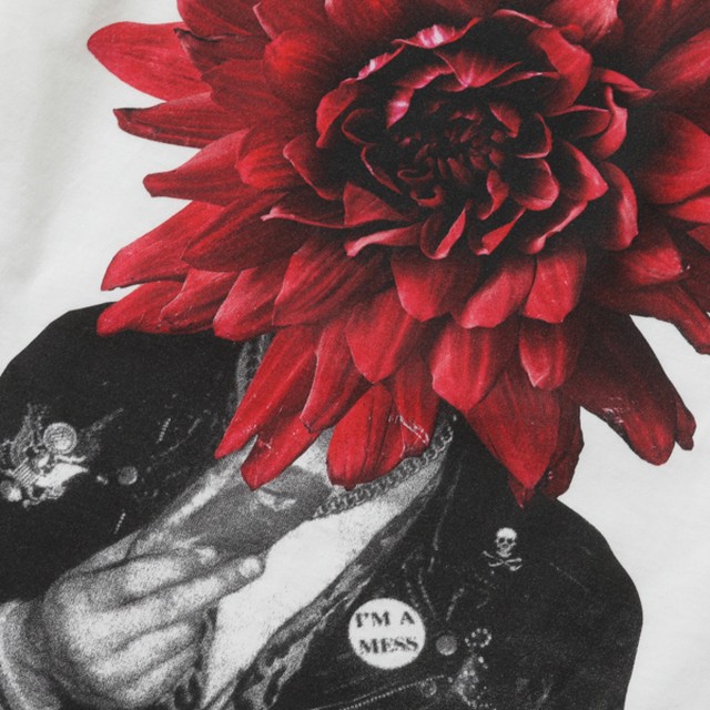 Dahlia Punks Tee White Rude Gallery Cross Road Blues