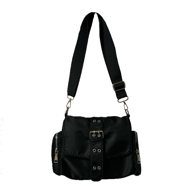 【Cat & Parfum】Nylon Messenger Bag