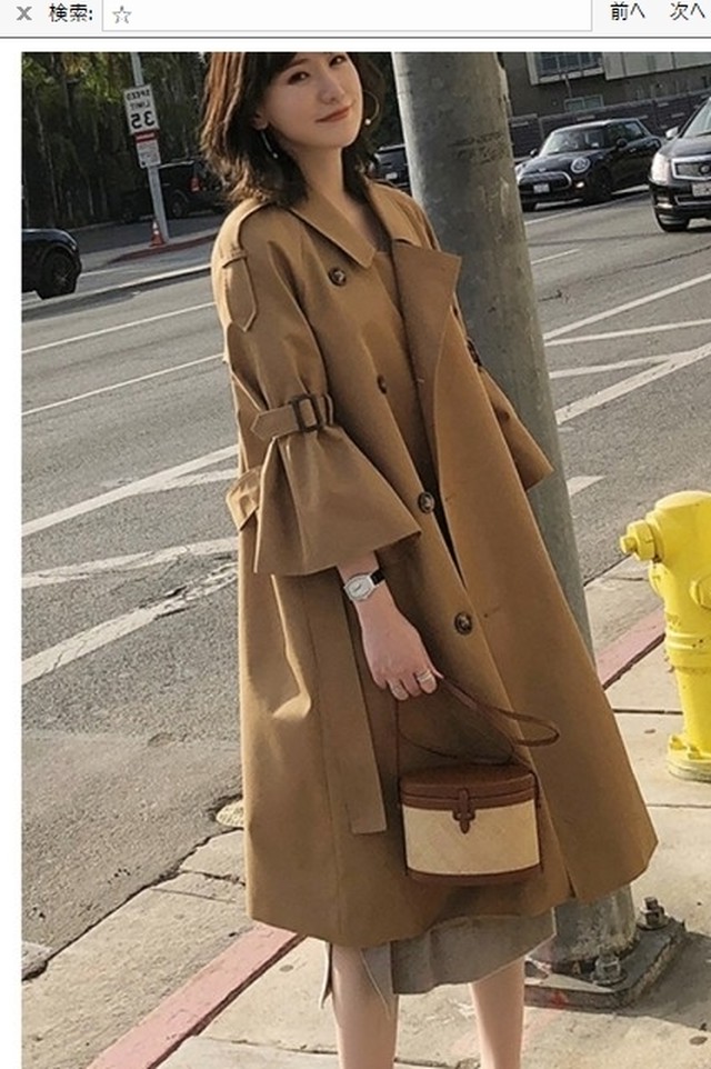 トレンチコート レディース 春 トレンチ レディース コート トロンチ アウター ジャケット とろみ 春 くすみカラー ナチュラルカラー ロ Basecamp49