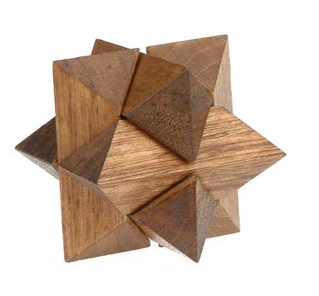 クラシック3dスタージグソーパズル木製パズル 頭の体操 ギフ Atena