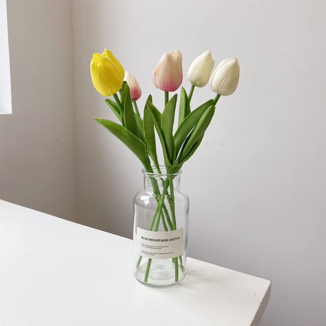 ラベル花瓶 チューリップset Bl1518 Belle