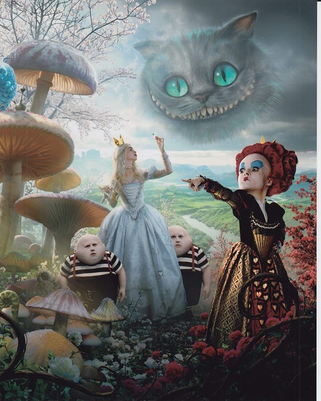 直輸入 大きな写真 アリス イン ワンダーランド Alice In Wonderland アン ハサウェイ Anne Hathaway Movieimages 大分市府内町2 3 天神ビル101 080 42 9150