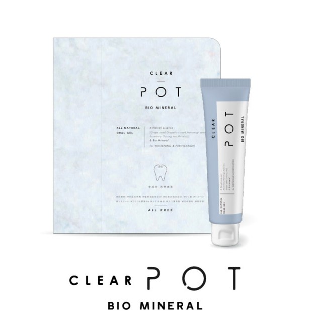 Clear Pot Bio Mineral クリアポット バイオミネラル 歯磨き粉 井林 口臭ケア Accha Jaen