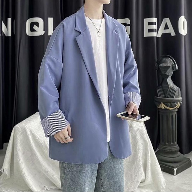 テーラードジャケット 韓国系 メンズ 人気 送料無料 Jb 1