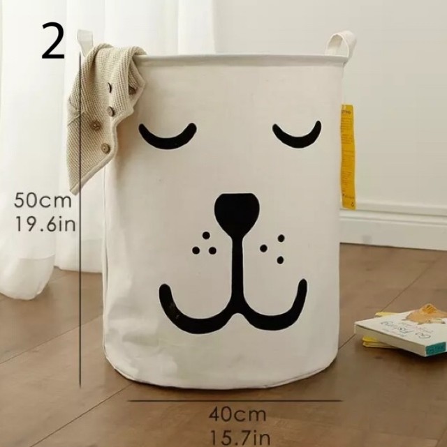 即納 北欧アニマル おもちゃ収納 バスケット こども服と雑貨のお店 Lulu