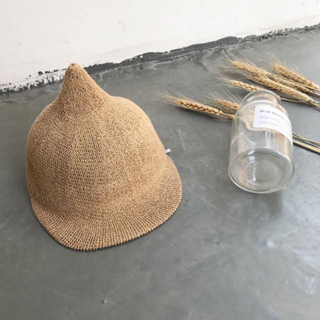 男女兼用 麦わら帽子 可愛い おしゃれ 人気 2色 Dyh海外子供用品