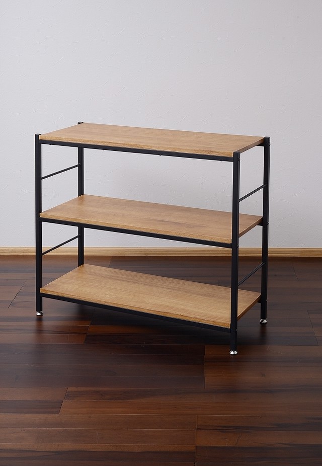 Antique Process 3racks / アンティークスタイル アンティーク加工 3段ラック棚