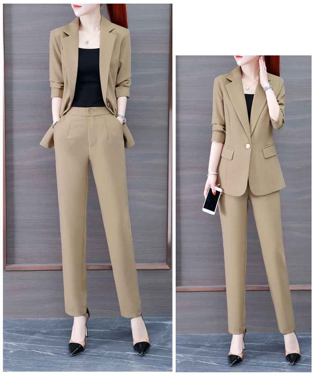 レディース パンツスーツ おしゃれ スーツ レディース セット ビジネス スーツ ジャケット レディース 冬 スリムパンツ Ol ビジネス 通勤 スリム ブラック 冬 An Allure