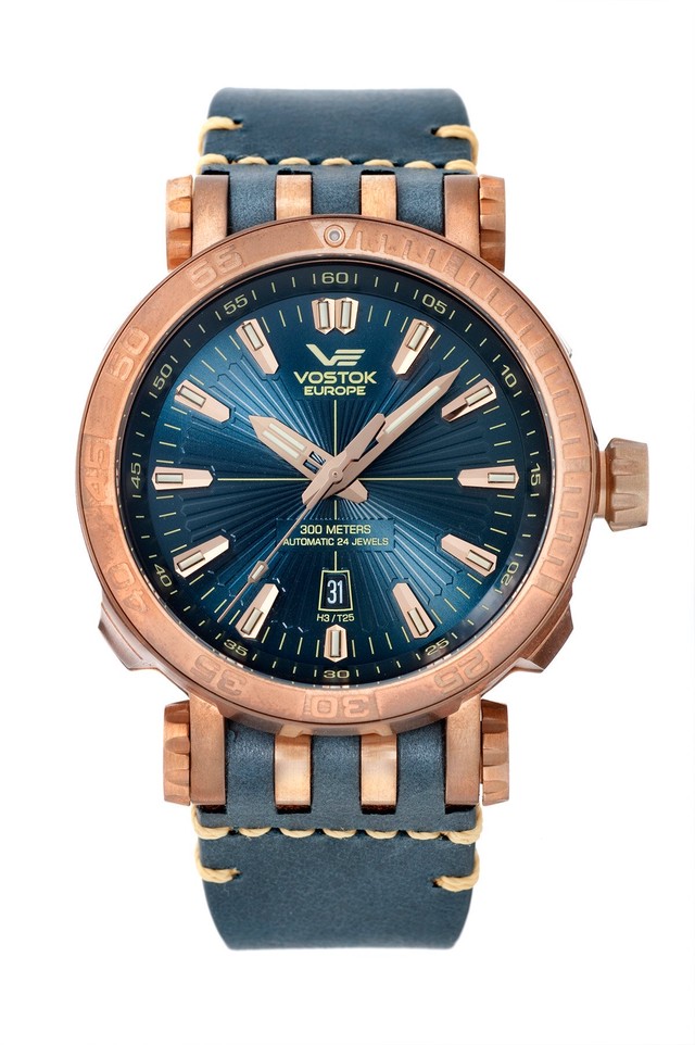 【VOSTOK EUROPE ボストークヨーロッパ】ENERGIA Bronze/エネルギア ブロンズ(ブルー)/正規輸入品