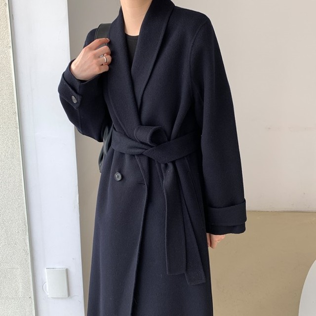 チェスターコート ロング レディース 大人カジュアル 韓国 ファッション レディース 冬コート レディース ウエストマーク ガウンコート オフィスカジュアル ウエストベルト おしゃれ 冬物 マニッシュ ビジネス フォーマル ベージュ ロングコート Vestito