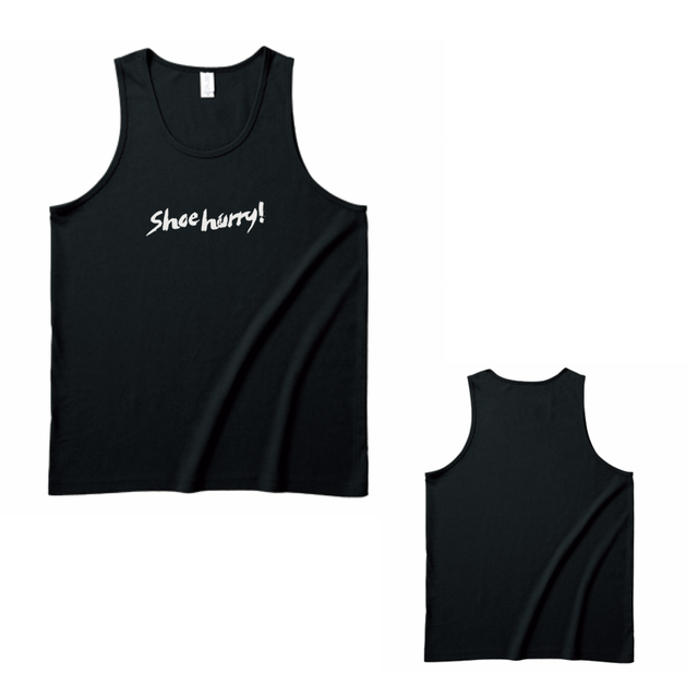 SHOEHURRY LOGO TANKTOP|タンクトップ(ブラック/ホワイト)