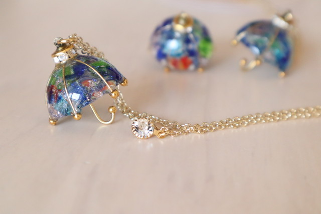 傘ネックレス Plage 宇海 Uumi コラボアクセサリー Uumi Official Shop