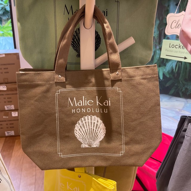 トートバッグ マリエカイ レギュラーサイズ Color Earth Color Malie Kai Tote Bag Big Mahalo Honolulu